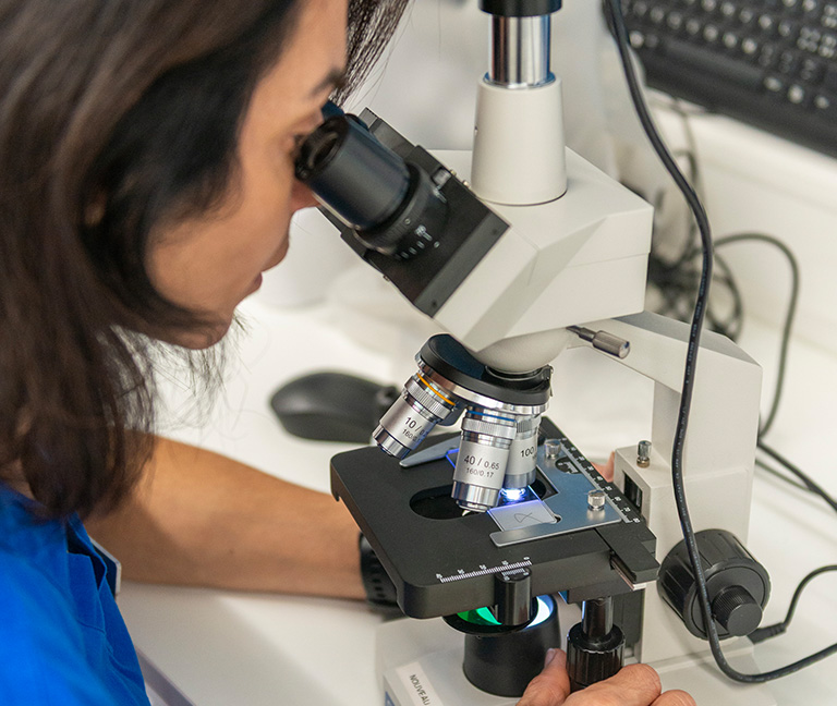 Examens microscopiques